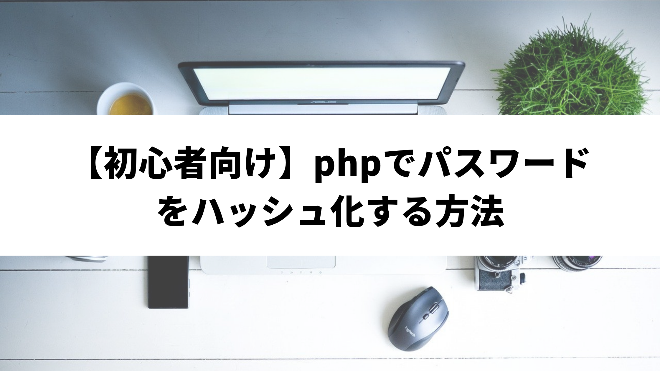 初心者向け】phpでパスワードをハッシュ化する方法 | ウェブカツBLOG